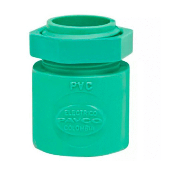 CONECTOR PVC DE 1/2 PULGADA