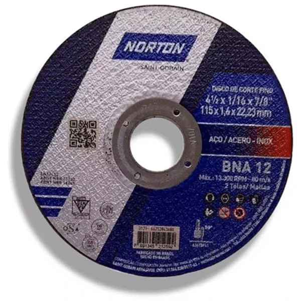 DISCO NORTON CORTE METAL 14 T-41