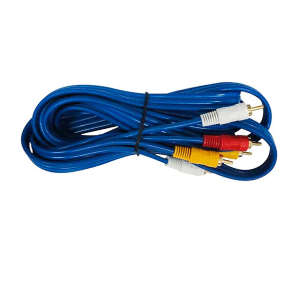 EXTENSION RCA 3X3 AZUL BLISTE