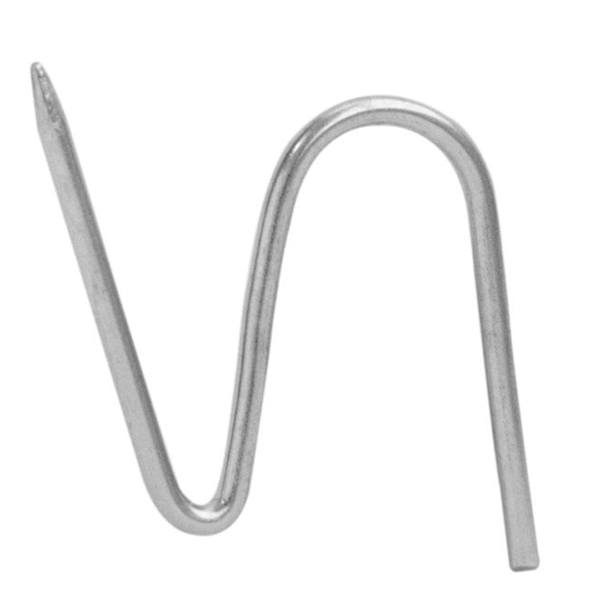 GANCHO AGUJA GALVANIZADO PARA CORTINA