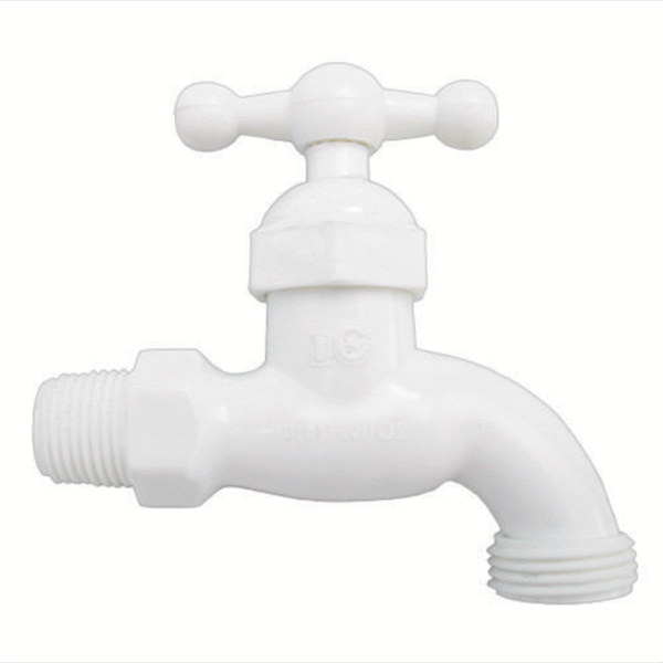 GRIFO JARDIN PLASTICO BLANCO PLASTGRIFOS