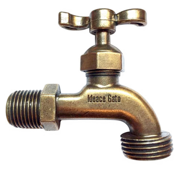 LLAVE 1/2 PASO LATON ANTICADO GATO613100