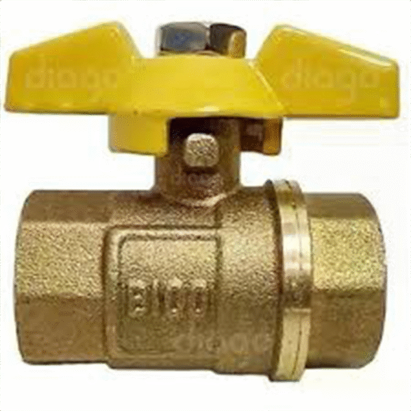 LLAVE BOLA PARA GAS 1/2 PN40 DFS-3013