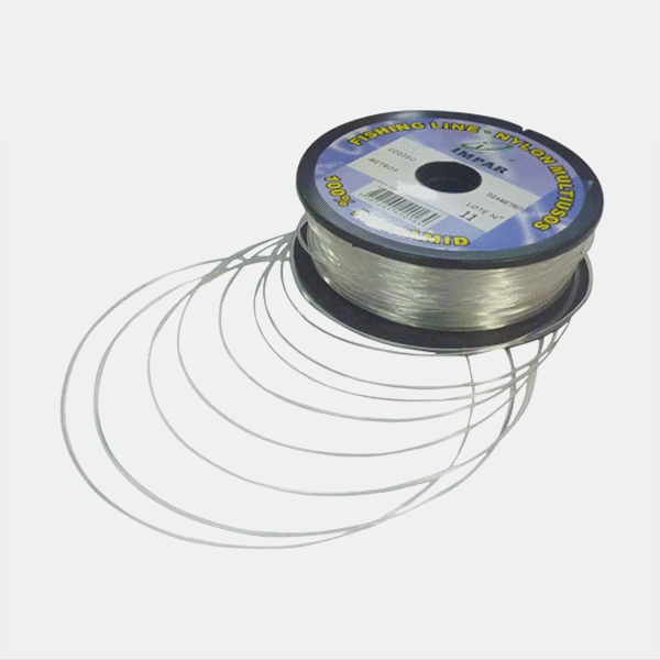 NYLON DE 10 LIBRAS X 90MT X 0.30MM