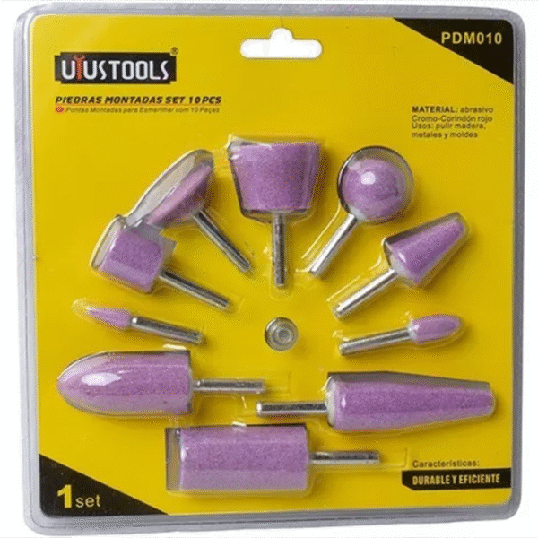 PIEDRA MOTOTOOL JUEGO X 10 DSF-1588