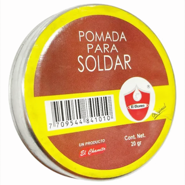 POMADA PARA SOLDAR CHAMO X 20 GRMS