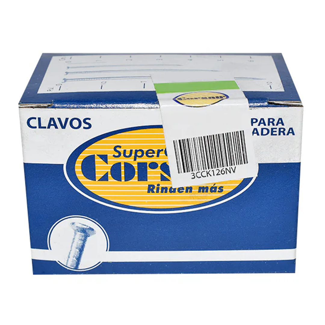 PUNTILLA COMUN 6 X 800 CON CABEZA CORSAN