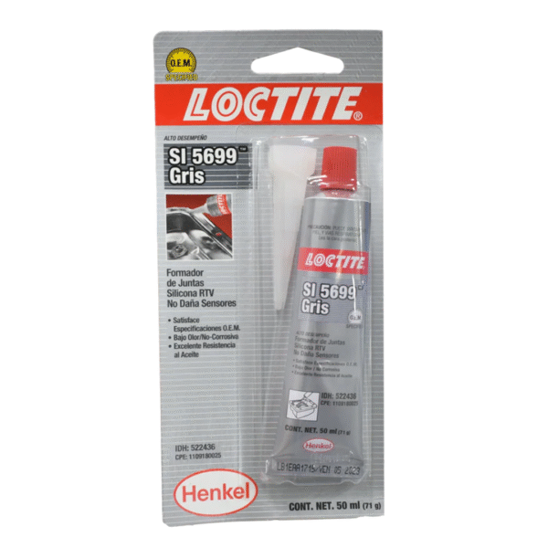 SILICONA LOCTITE DE 50 ML GREY