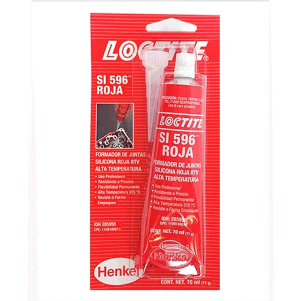 SILICONA LOCTITE DE 70 ML ROJA