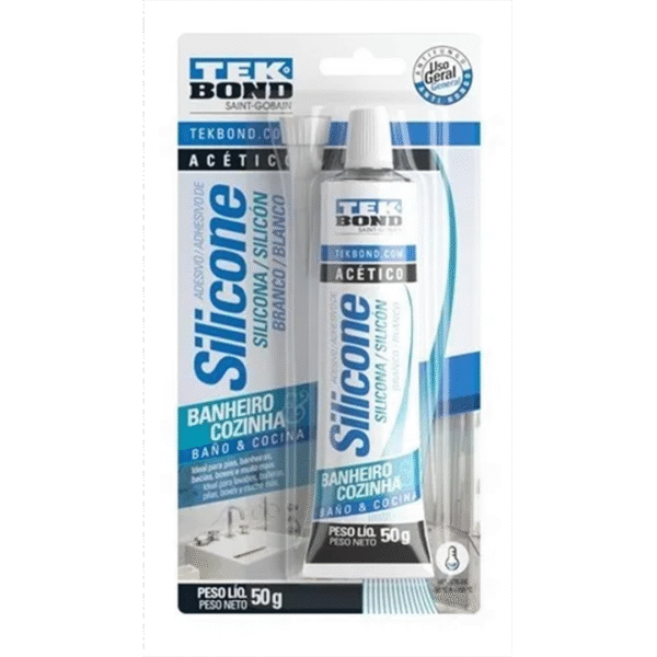 SILICONA TEK BOND BLANCA X 50