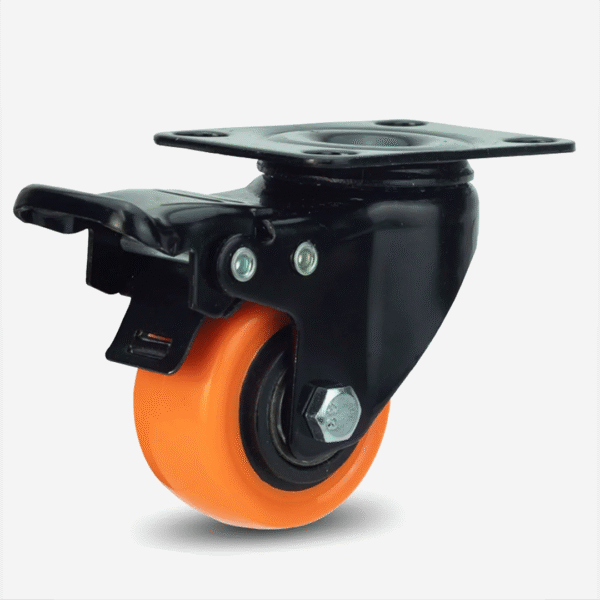 RODACHIN NEGRO 11/2 PVC C/FRENO DSF-1805