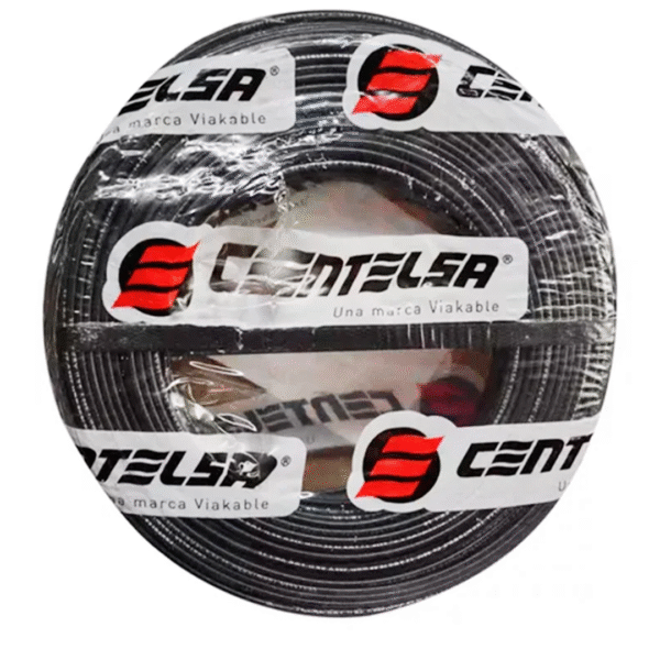 CABLE CENTELSA N 10-7 HILOS NEGRO