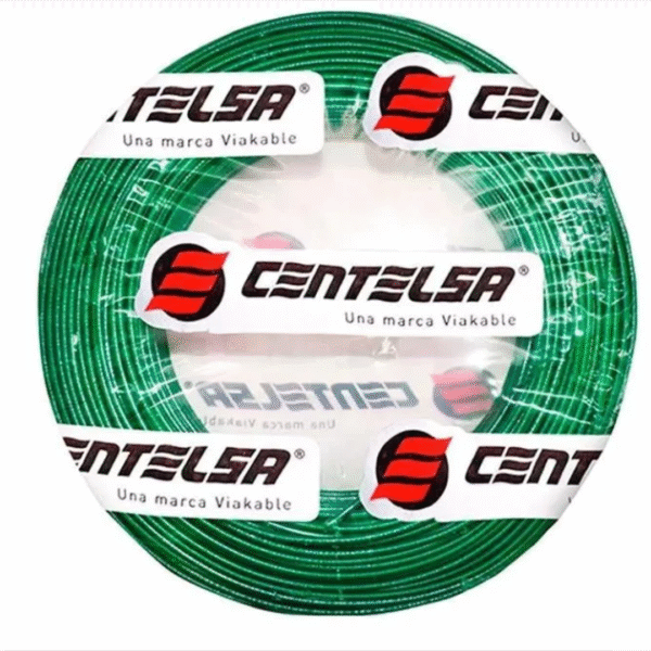 CABLE CENTELSA N 10-7 HILOS VERDE