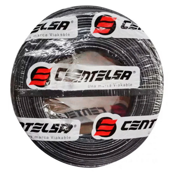 CABLE CENTELSA N 12-7 HILOS NEGRO
