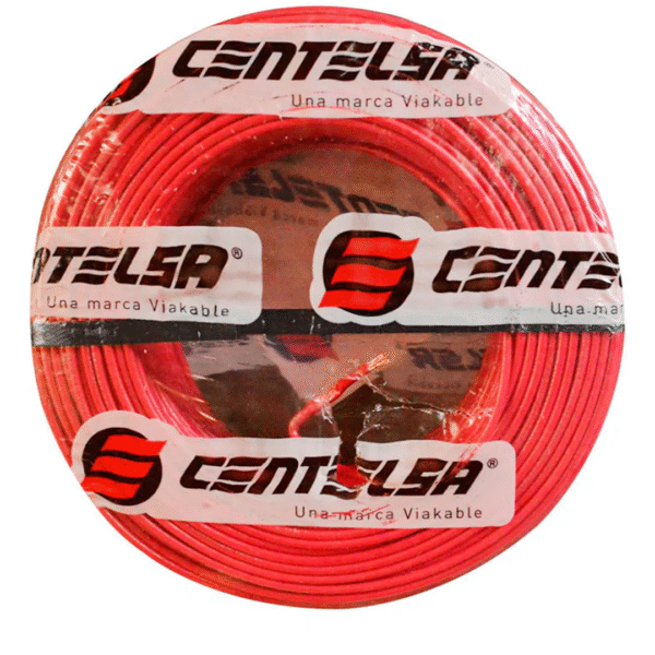 CABLE CENTELSA N 12-7 HILOS ROJO
