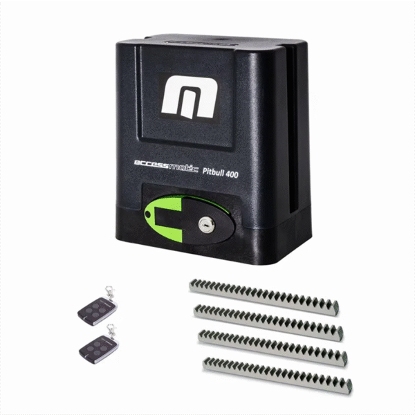 MOTOR KPB400 CORREDIZO 400KG+2CONT+RIM4F