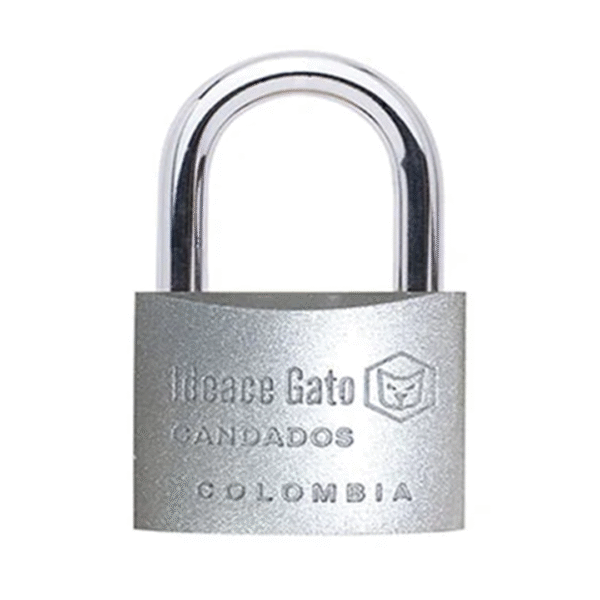 CANDADO GATO T/ITALIANO HIERRO 45