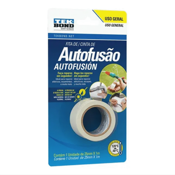 CINTA AUTOFUSION 25MM X 1M BLISTER TEK B