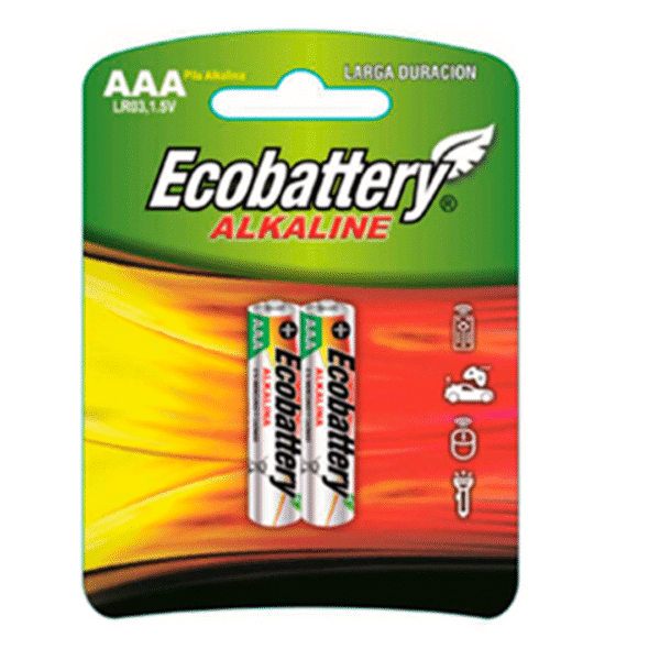 PILA ALKALINA AAA ECOBATTERY