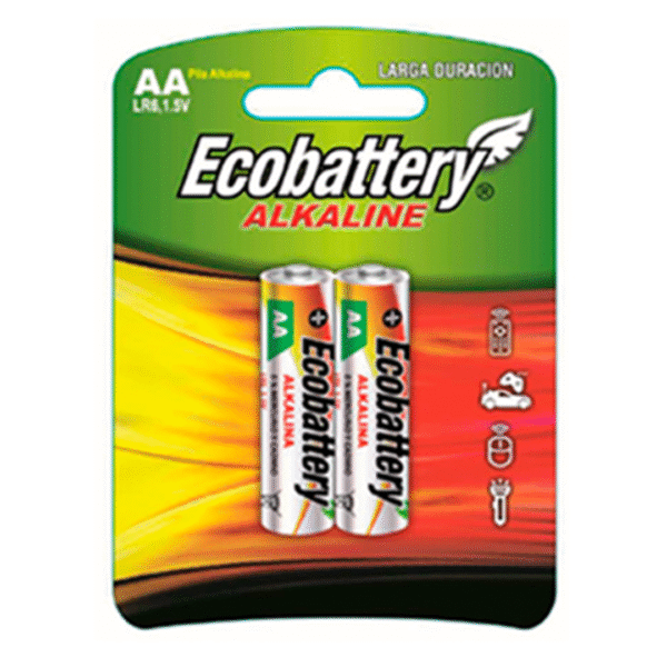 PILA ALKALINA AA ECOBATTERY