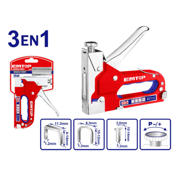 EMTOP GRAPADORA 3EN1 AJUSTABLE ESGU1001