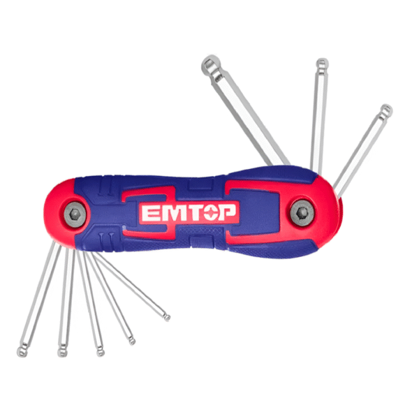 EMTOP LLAVE HEXAGONAL NAVAJ 8PC EHKY4081