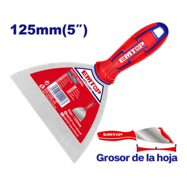 EMTOP ESPATUL 5 M/ENCA AC/INOX EPTL12501