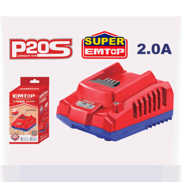 EMTOP CARGADOR BATER 20V/2.0A ULFCR20200
