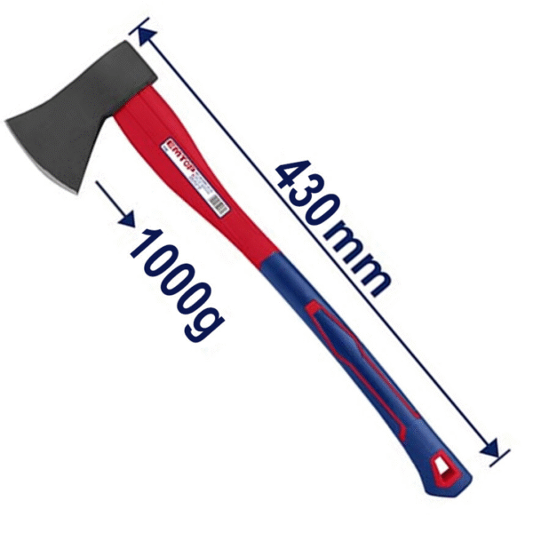 EMTOP HACHA 1000G F/VIDRO S/E EHAMAX1000