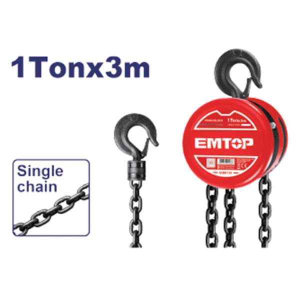 EMTOP DIFERENCIAL CADENA 1TOx3M ECBK110