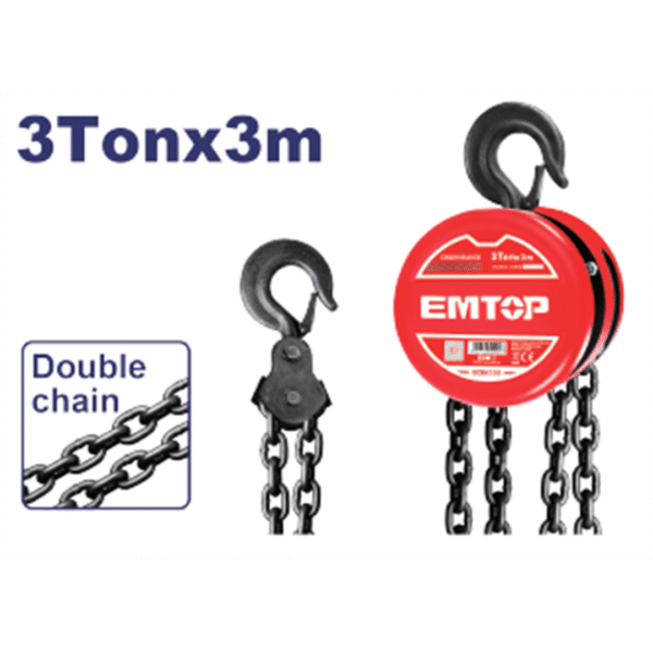 EMTOP DIFERENCIAL CADENA 3TOx3M ECBK130