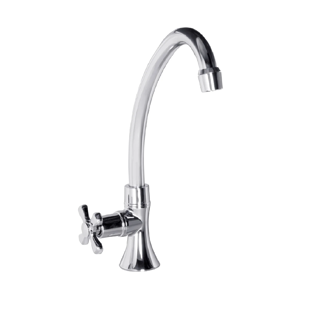 LLAVE MOVIL MESA HT2049 REDONDA CROMADA