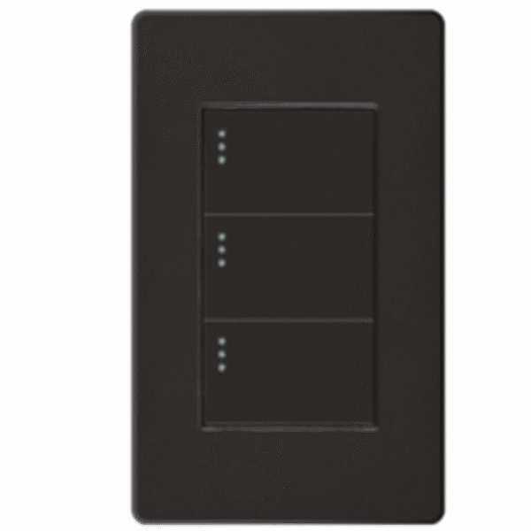 INTERRUPTOR TRIPLE MERCURY L/PLUS NEGRO