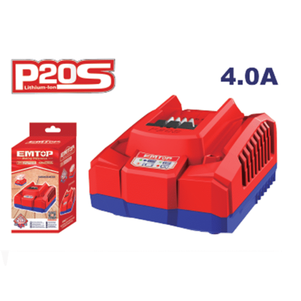 EMTOP CARGADOR D/BATERIA 20V/4 ULFCR2082