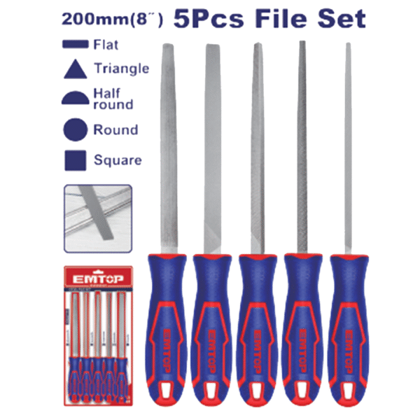 EMTOP LIMA ACERO 8 3PC S/E ESFSW0301