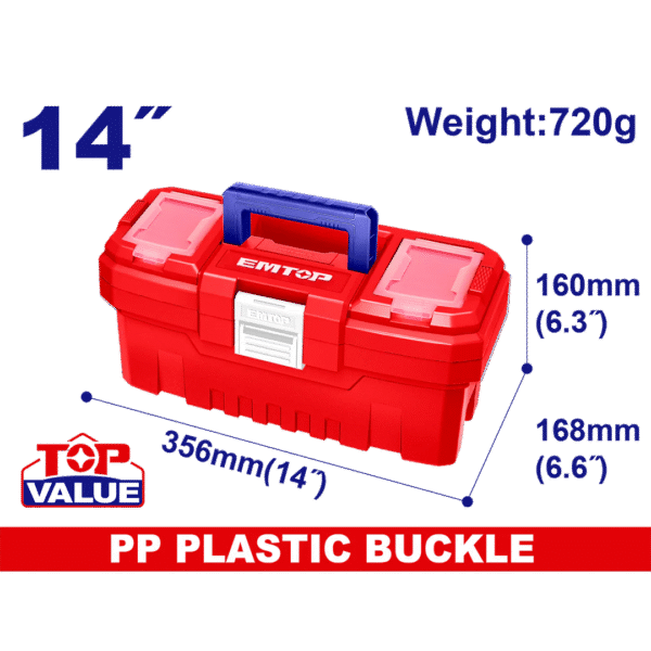 EMTOP CAJA HERRAMINT 14 PLAS EPBX1401