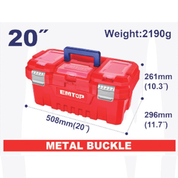 EMTOP CAJA HERRAMINT 20 PLAS EPBX2001