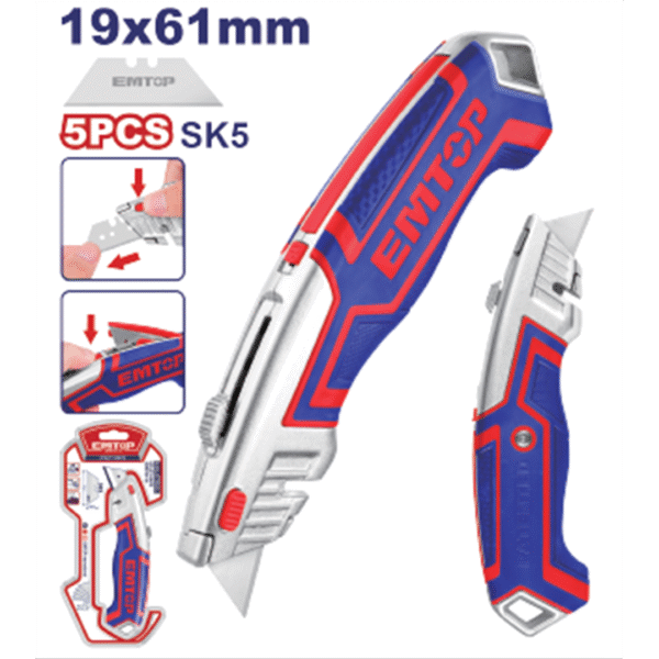 EMTOP BISTURI METALIC 61X19+CU ESNKT6128