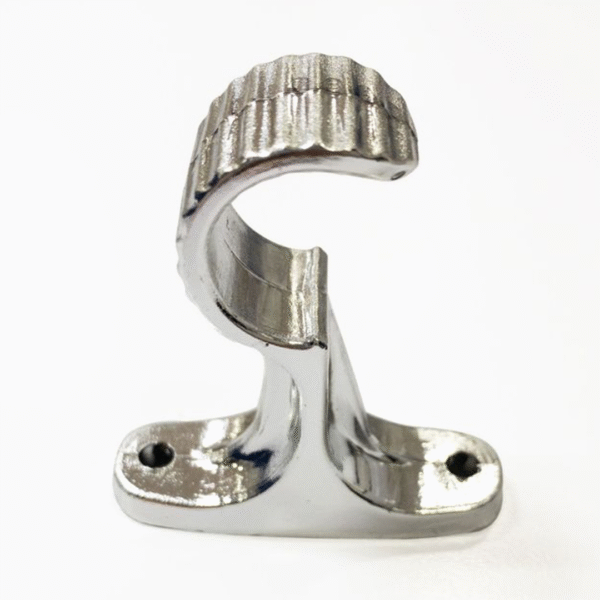 SOPORTE CROMADO MURO 1 BOLSA X 25 UN